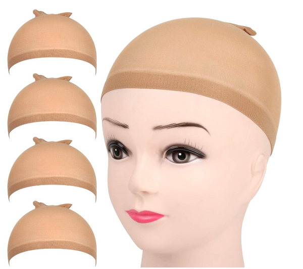 MISSQUEEN 4 Pieces Wig Cap